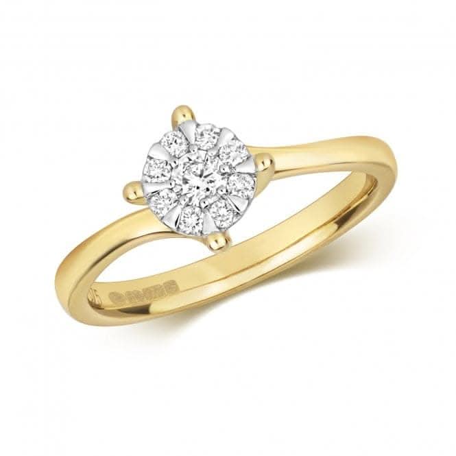 9ct Diamond Brilliant Range White Gold Ring RD122Diamond JewelleryRD122/J