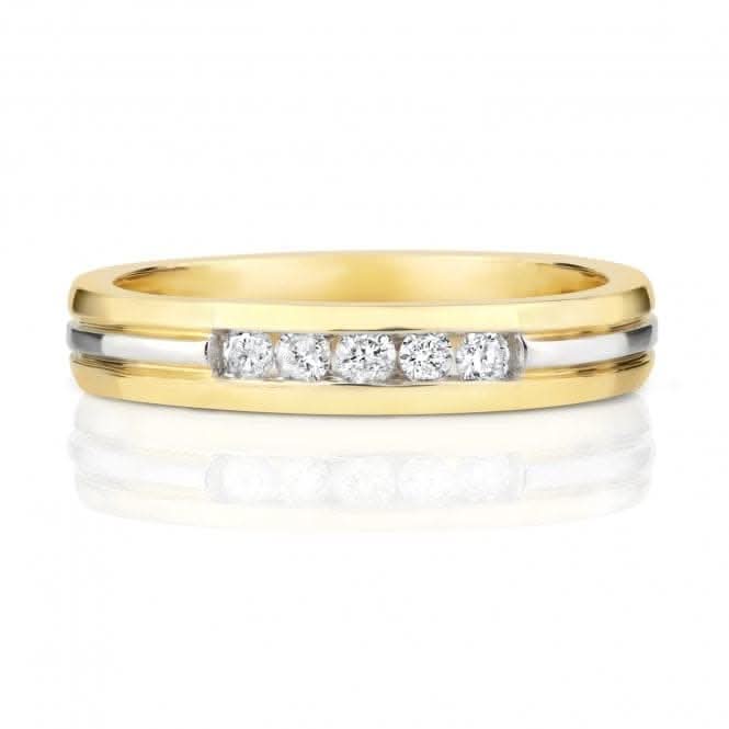 Wedding Band  9ct Diamond Channel Set Band Ring RD141