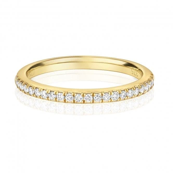 Diamond Jewellery 9ct Gold Diamond Eternity Band RD832