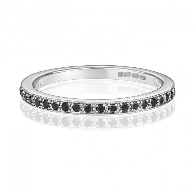 Diamond Jewellery 9ct Eternity Ring Set in 9K White Gold RD388WB