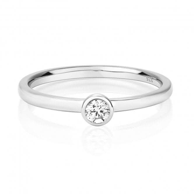 Diamond Jewellery 9ct White Gold Ring RD828W