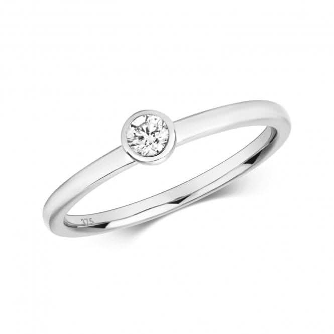 Diamond Jewellery 9ct White Gold Ring RD828W
