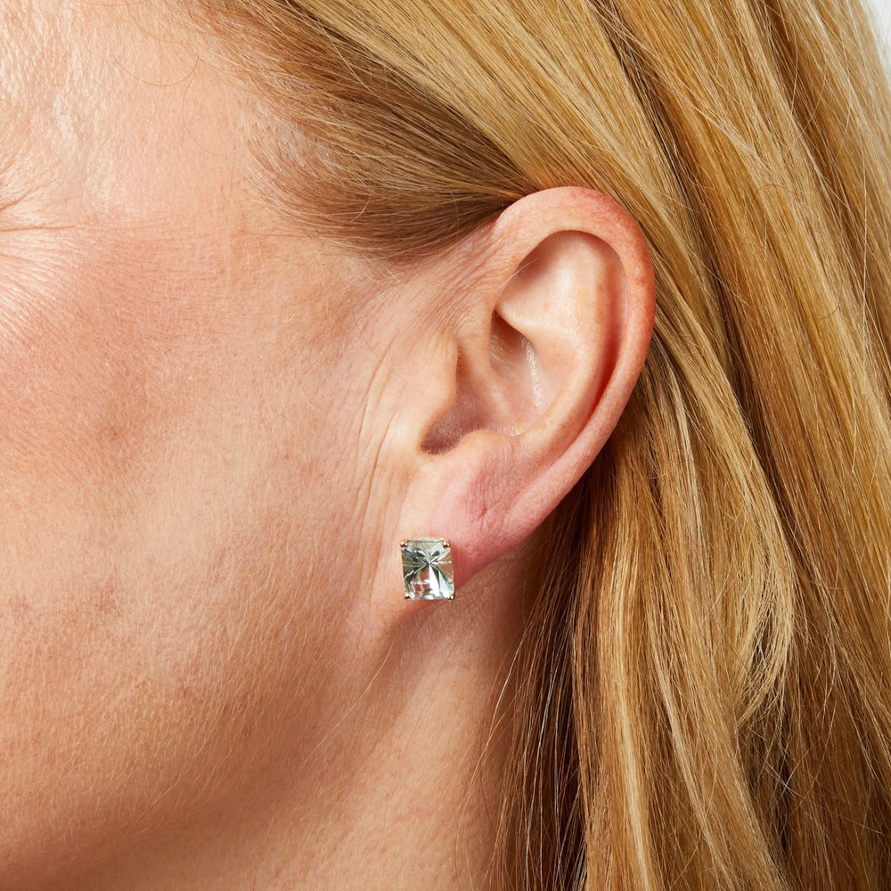 9ct Gold Amethyst Earrings GE2485G