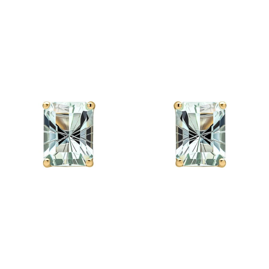 9ct Gold Amethyst Earrings GE2485G