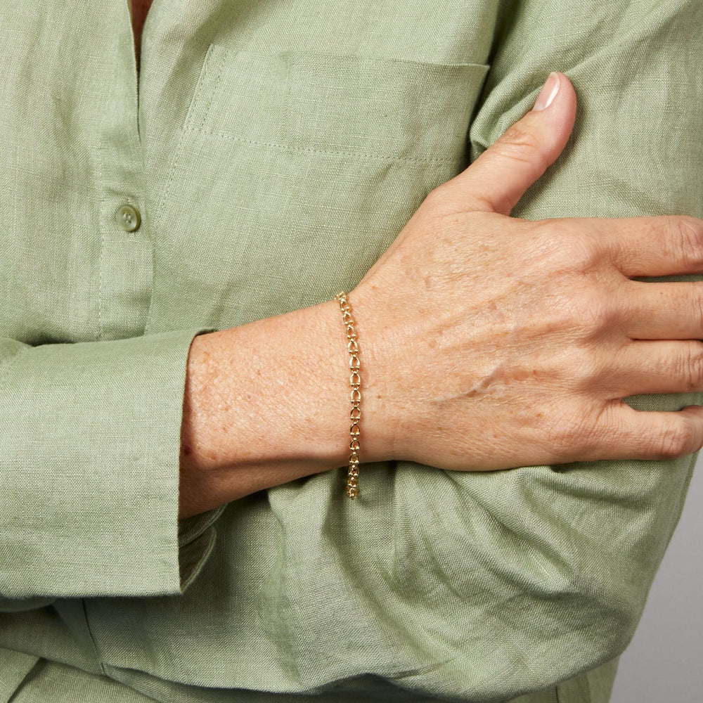 9ct Gold Bracelet GB526