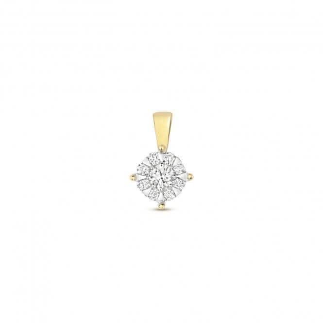 9ct Gold Diamond Brilliant Range Pendant PD128Diamond JewelleryPD128