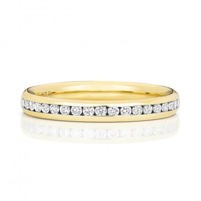 Wedding Band 9ct Gold Diamond Eternity Ring W220/I