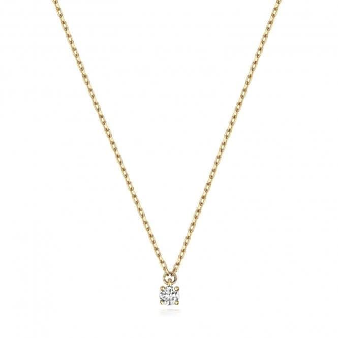 9ct Gold Diamond Necklace ND132Diamond JewelleryND132