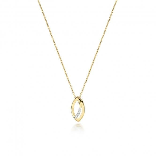 Diamond Jewellery 9ct Gold Necklace ND142