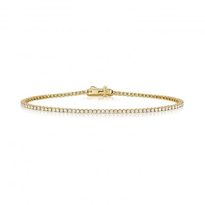 9ct Gold Diamond Tennis Bracelet BD037Diamond JewelleryBD037