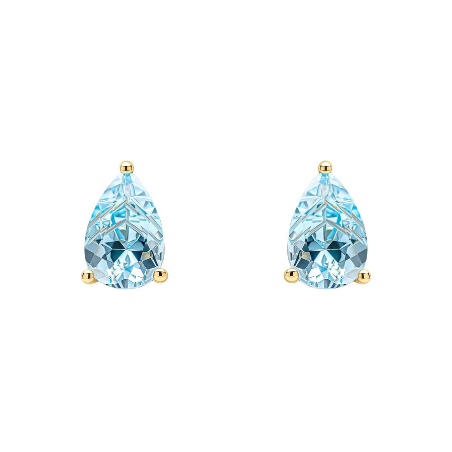 9ct Gold Topaz Earrings GE2486T