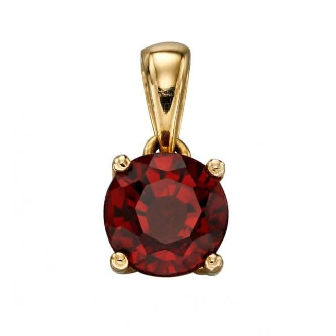 9ct January Garnet Pendant GP2189