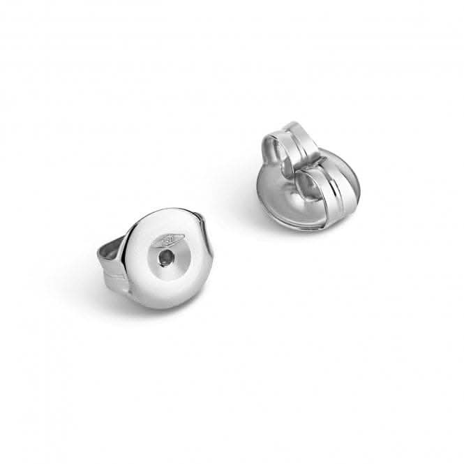 9ct White Gold 7mm Scrolls FN181W