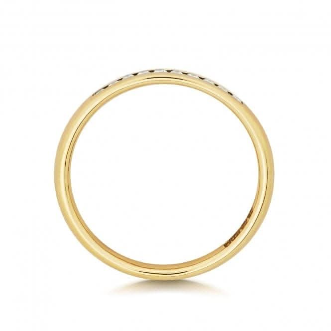 Wedding Band 9ct White Gold Diamond Eternity Ring W215/I