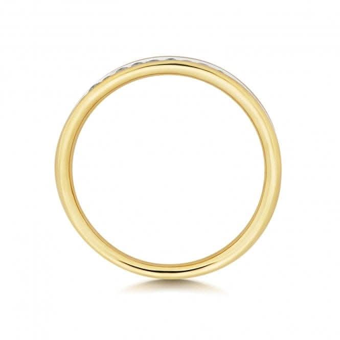 Wedding Band 9ct White Gold Diamond Eternity Ring W217/I