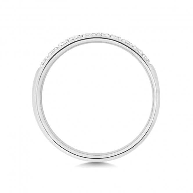 Wedding Band 9ct White Gold Diamond Eternity Ring W225W/I