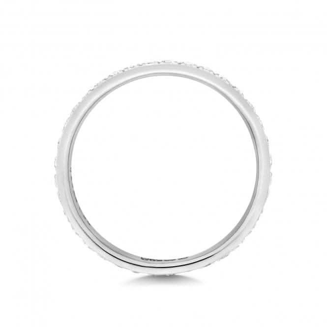 Wedding Band 9ct White Gold Diamond Eternity Ring W232W/I