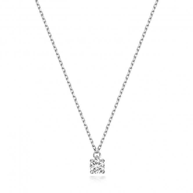 9ct White Gold Diamond Necklace ND134WDiamond JewelleryND134W