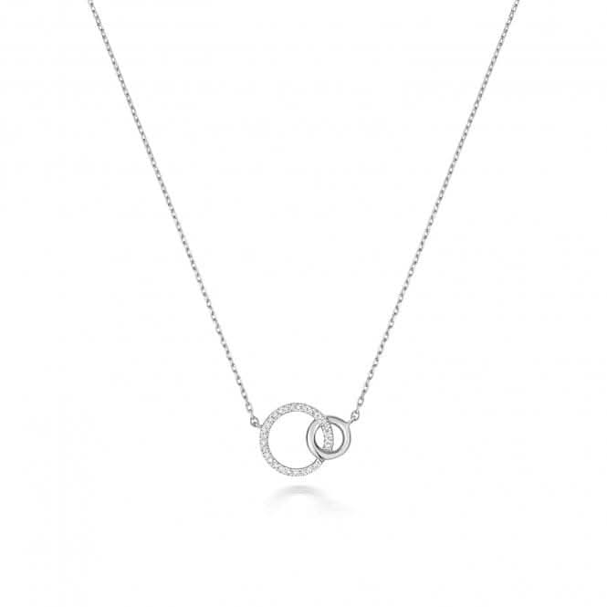 Diamond Jewellery 9ct White Gold Diamond Necklace ND145W