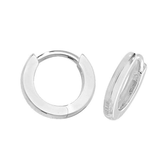 9ct White Gold Hinged Earrings ER1074W
