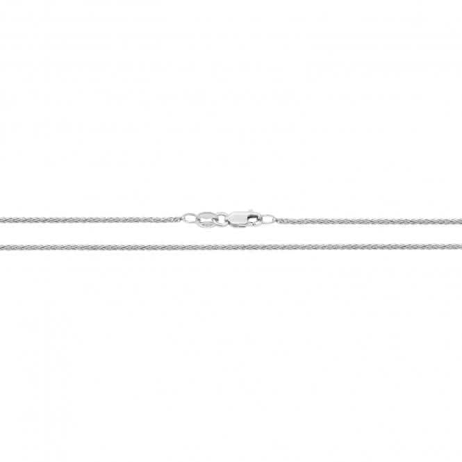 9CT White Gold Spiga Chain CH429W