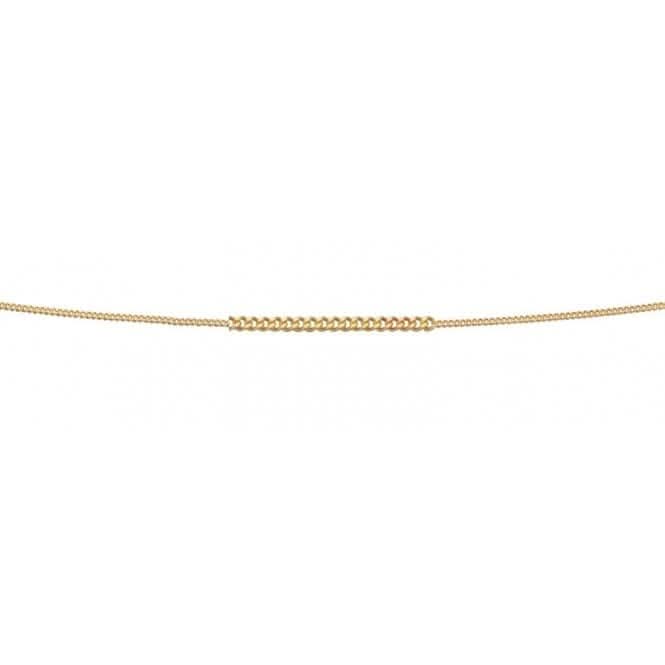 9ct Yellow Gold 18K Curb Chain 46cm GN202