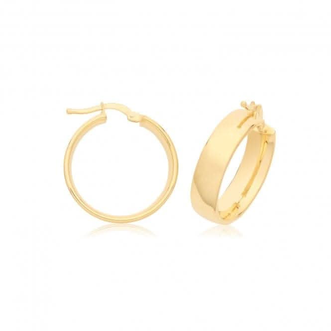 9ct Yellow Gold 30mm Hoop Earrings ER1200Acotis Gold JewelleryER1200 - 20