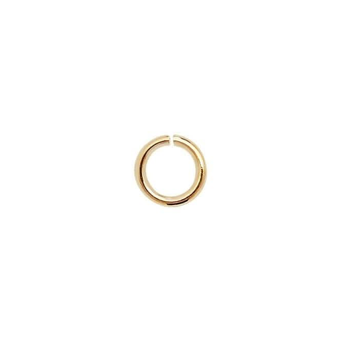 9ct Yellow Gold 4mm Jump Ring FN102Acotis Gold JewelleryFN102