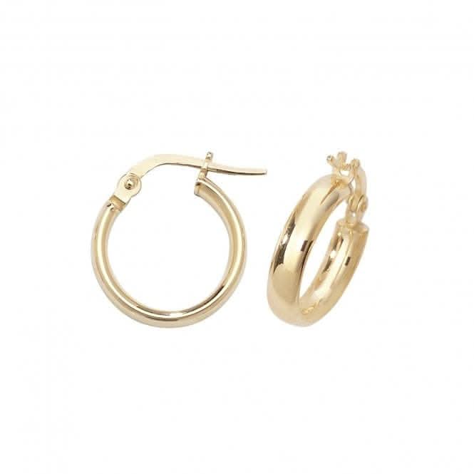 9ct Yellow Gold 50mm Hoop Earrings ER955Acotis Gold JewelleryER955 - 10