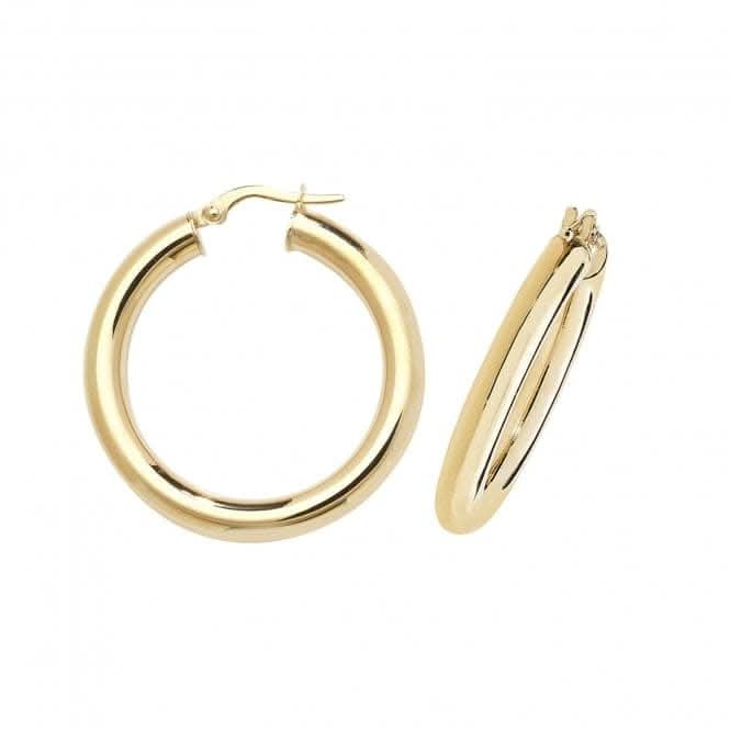 9ct Yellow Gold 60mm Hoop Earrings ER1004Acotis Gold JewelleryER1004 - 25