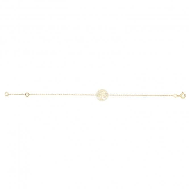 9ct Yellow Gold Babies Tree Of Life Bracelet BR613Acotis Gold JewelleryBR613
