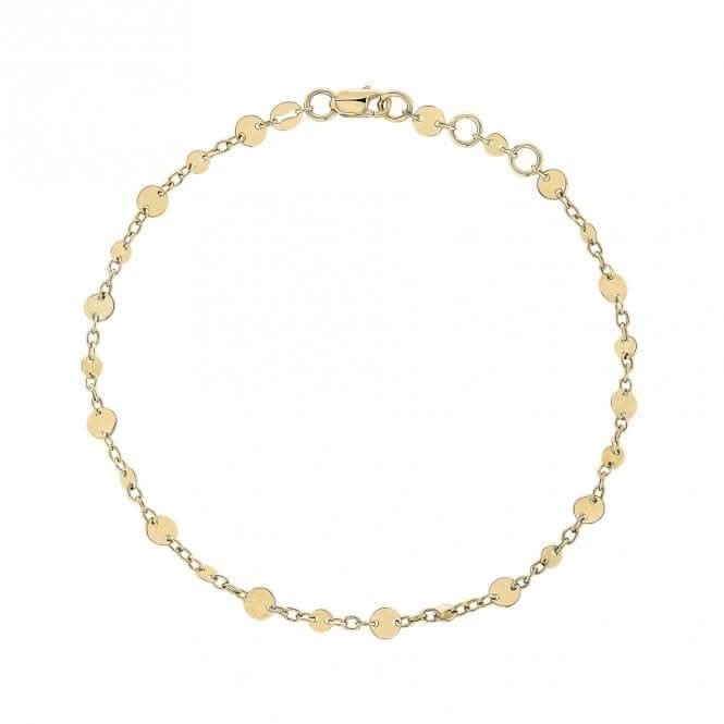 9ct Yellow Gold Bracelet GB525Elements GoldGB525