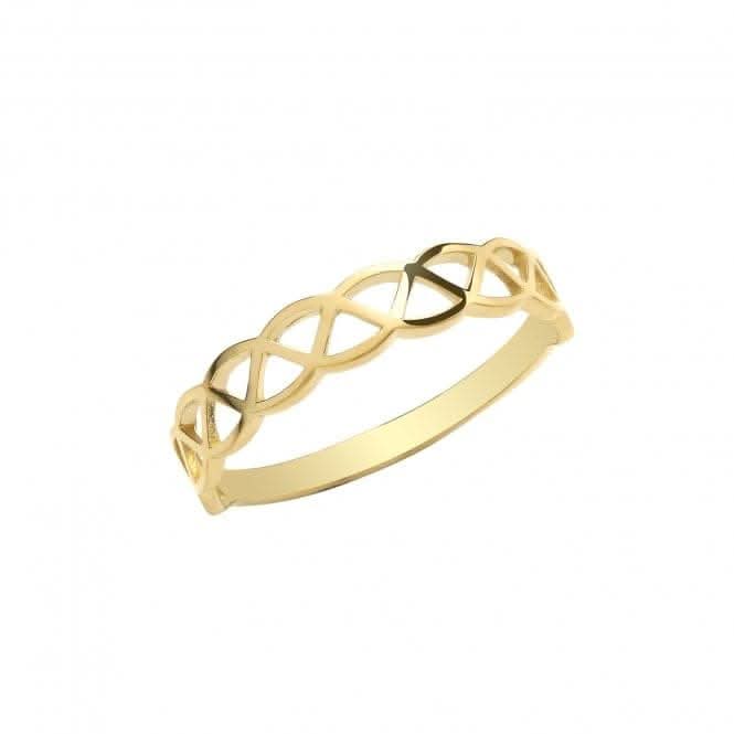 9ct Yellow Gold Celtic Ring RN1619