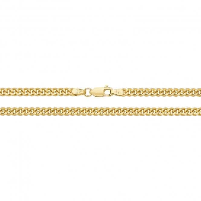 9ct Yellow Gold Close Curb Chain CH167