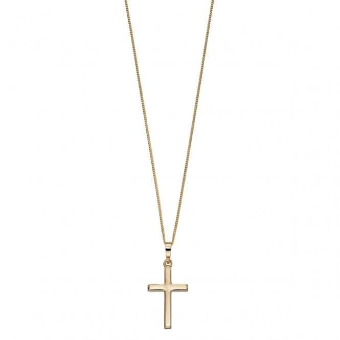 9CT Yellow Gold Cross Pendant GP2108