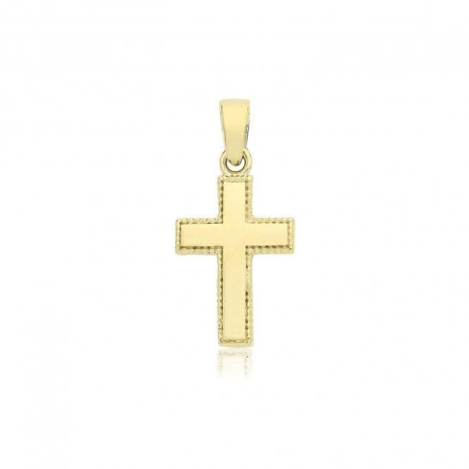 9ct Yellow Gold Cross Pendant PN1306