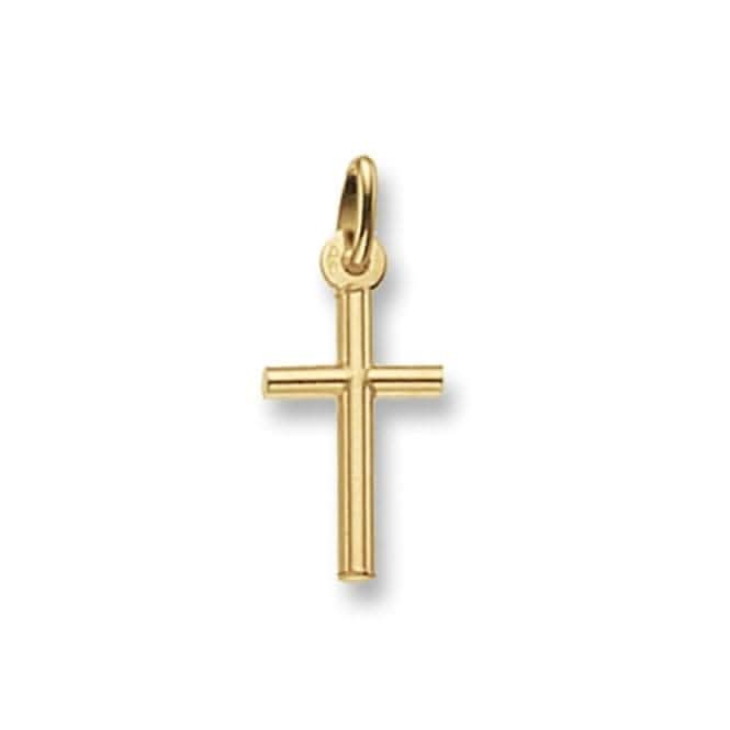 9ct Yellow Gold Cross Pendant PN132