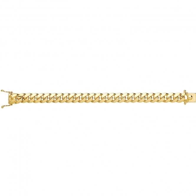 9CT Yellow Gold Cuban Chain 350 Gauge CH448