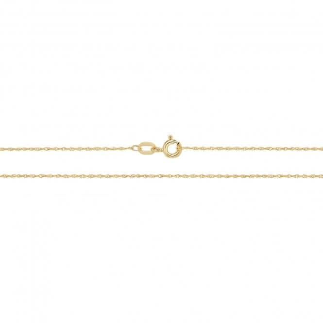 9ct Yellow Gold Diamond-Cut Singapore Chain CH216