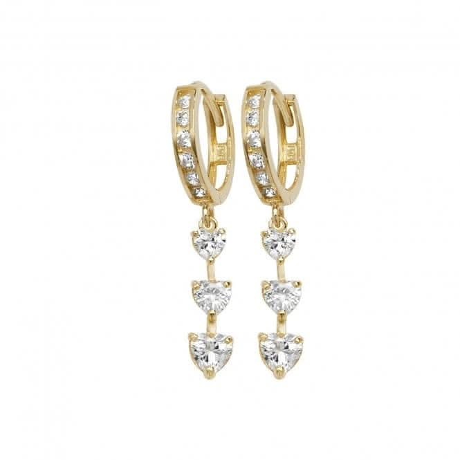 9ct Yellow Gold Drop Earrings ER1112Acotis Gold JewelleryER1112