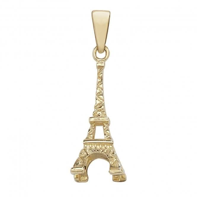 9ct Yellow Gold Eiffel Tower Pendant PN197