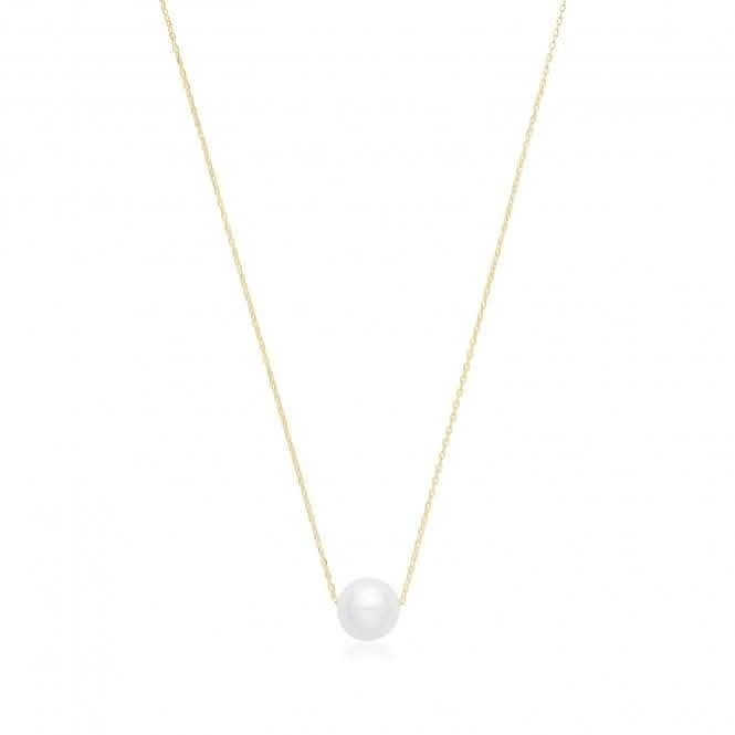 9ct Yellow Gold Freshwater Pearl Necklace NK433