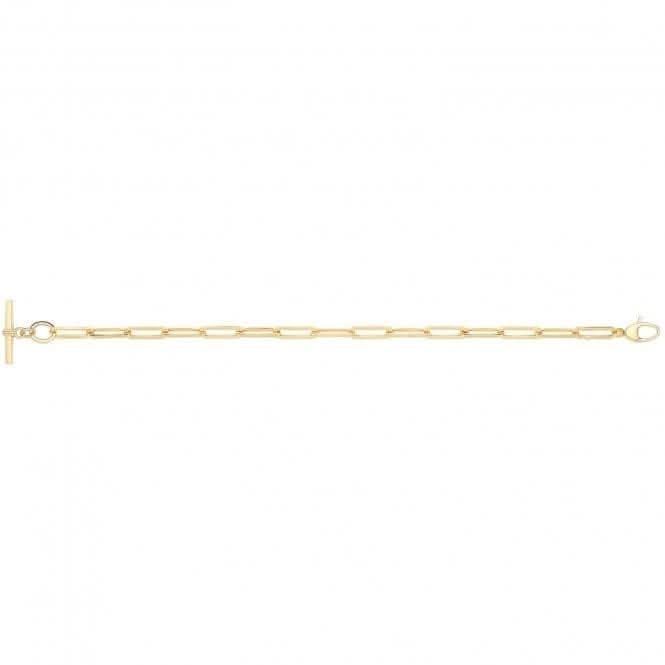 9ct Yellow Gold Hollow Bracelet NK450BAcotis Gold JewelleryNK450B