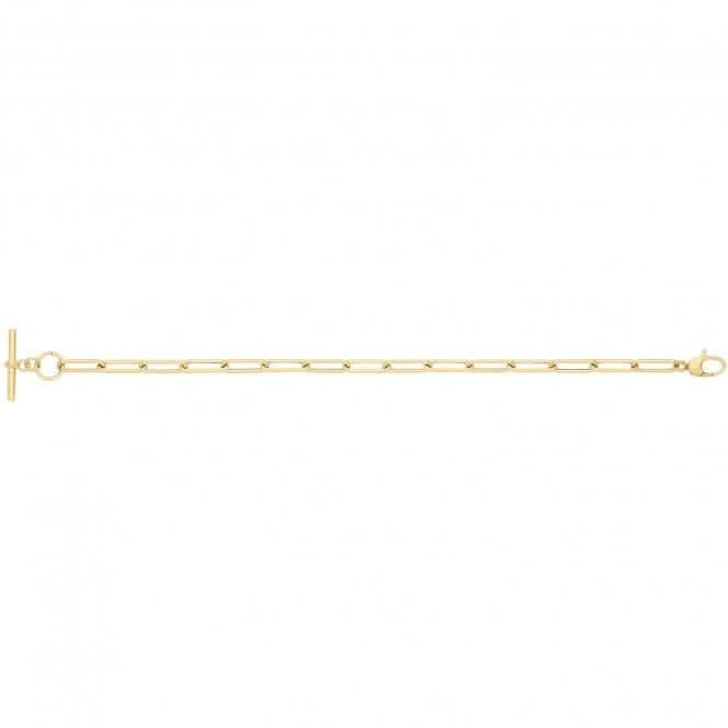 9ct Yellow Gold Hollow Bracelet NK458BAcotis Gold JewelleryNK458B