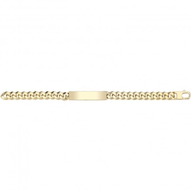 9ct Gold Hollow ID Bracelet BR683ID