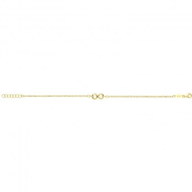 9ct Yellow Gold Infinity Bracelet NK403B
