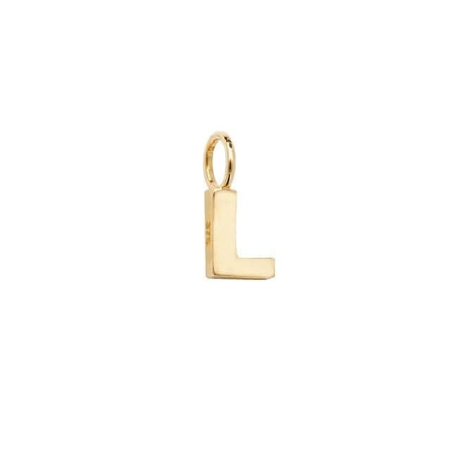 9ct Yellow Gold Initial Pendant PN1070/LAcotis Gold JewelleryPN1070/L
