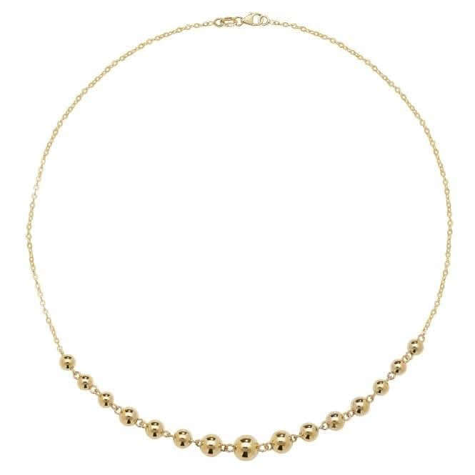 9ct Yellow Gold Ladies Necklet NK065