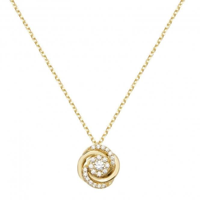 9ct Yellow Gold Ladies Necklet NK354