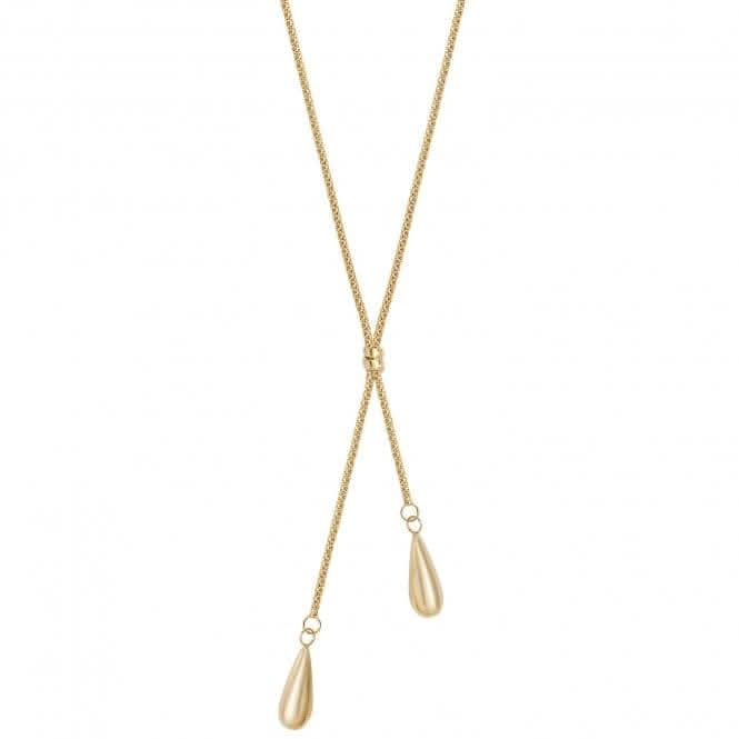 9ct Yellow Gold Ladies Necklet NK093